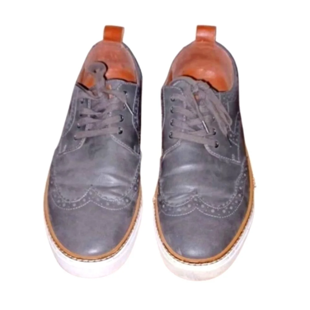 𝅺JEFFREY TYLER Wing Tip Sneakers, 12